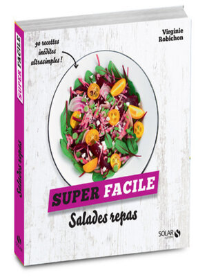 cover image of Salades repas--super facile